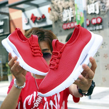 Load image into Gallery viewer, White Men Sneakers