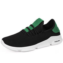Load image into Gallery viewer, Shoes Black White Green